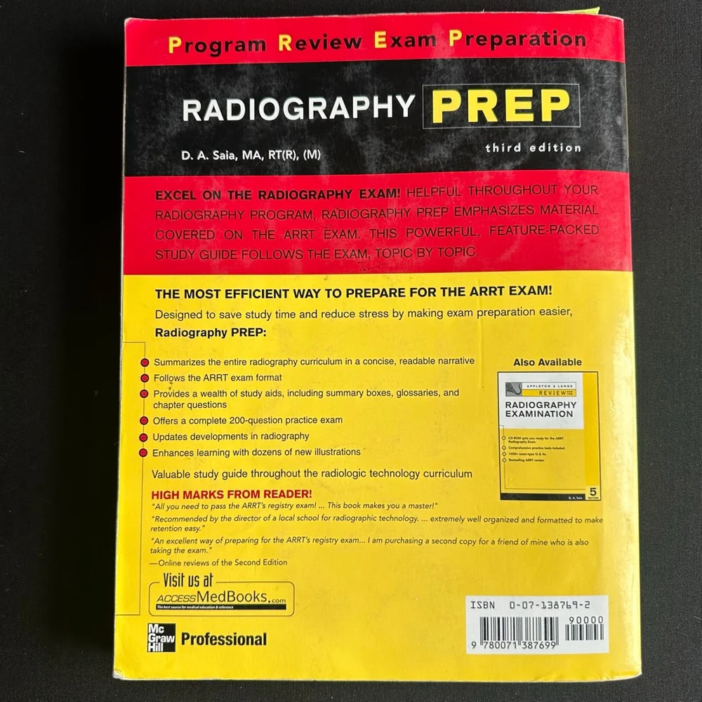 McGraw-Hill Professional Radiography Prep Third Edition